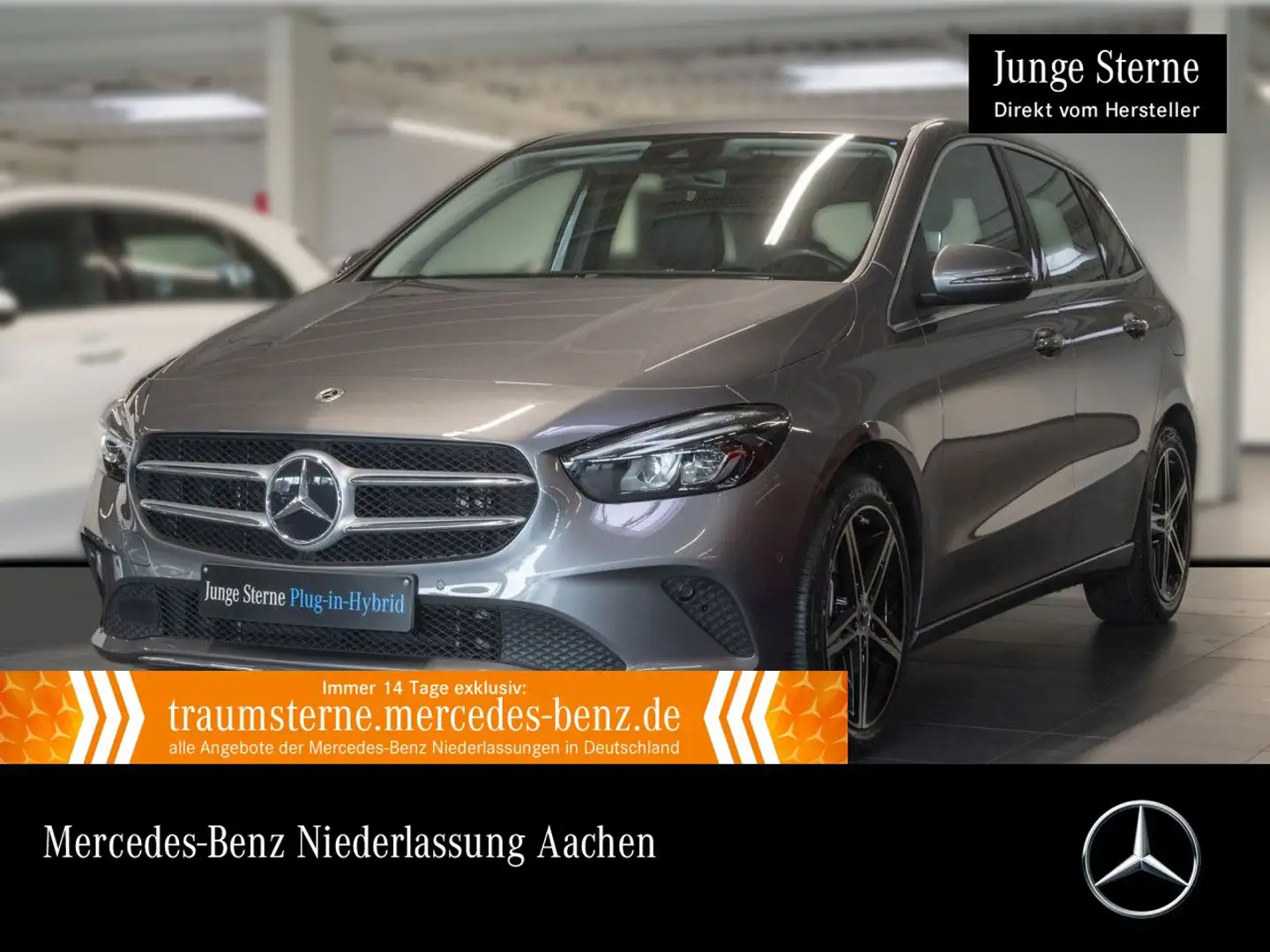 Mercedes-Benz B 250 e PROGRESSIVE+AHK+LED+KAMERA+KEYLESS+8G Grau - 1