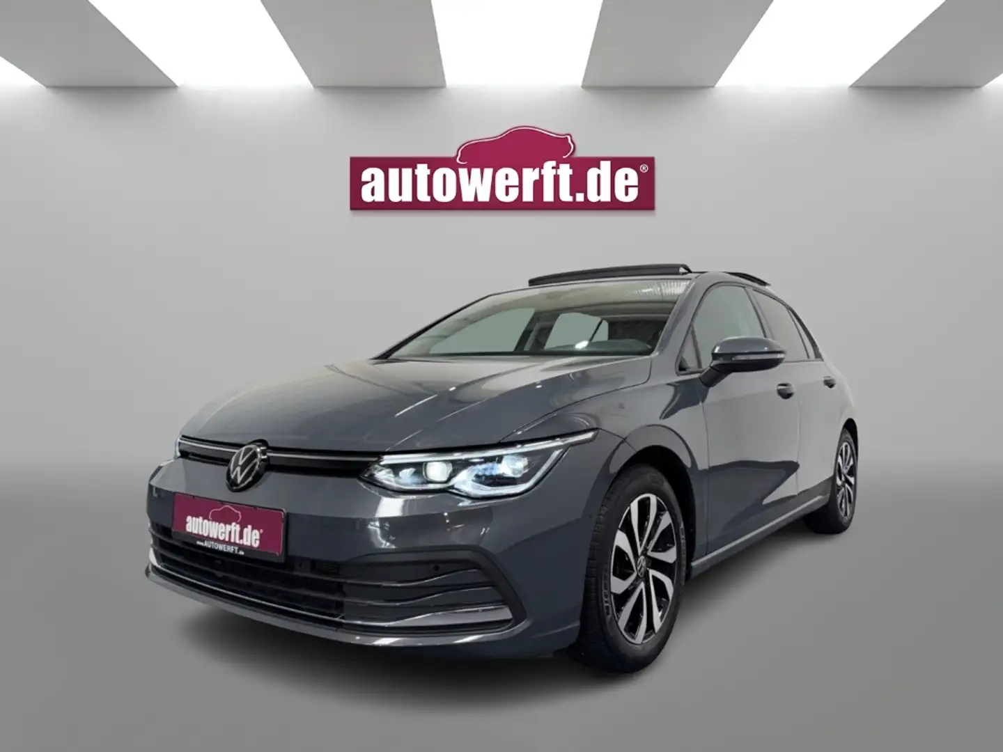 Volkswagen Golf 8 2.0 TDI DSG ACTIVE PANO AHK CAM HUP MATRIX NAVI Grau - 1