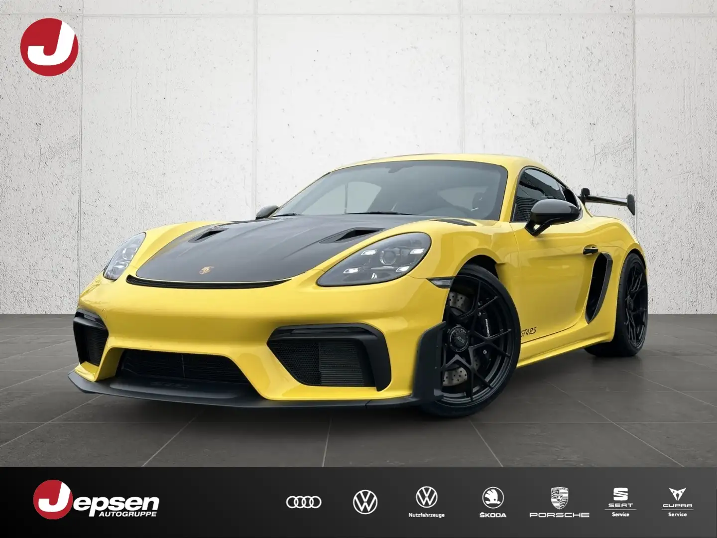 Porsche Cayman GT4 RS Weissach-Paket Liftsystem BOSE Gelb - 1