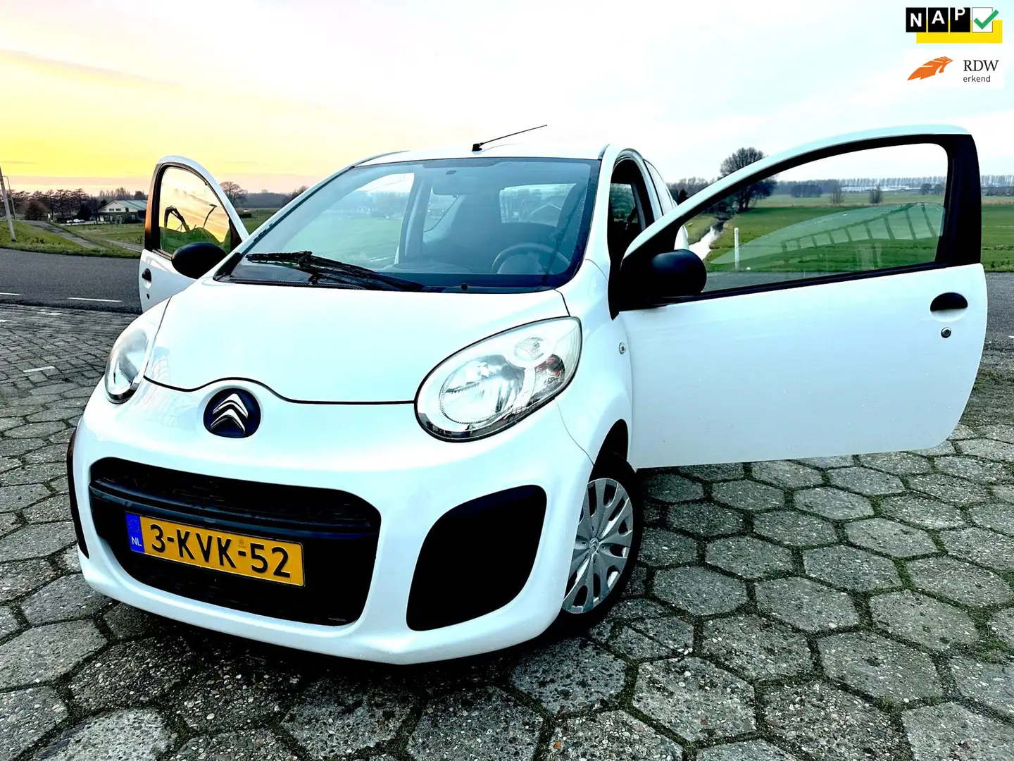 Citroen C1 1.0 Attraction NAP| NIEUWE APK| NIEUWMODEL|1E EIGE Weiß - 1