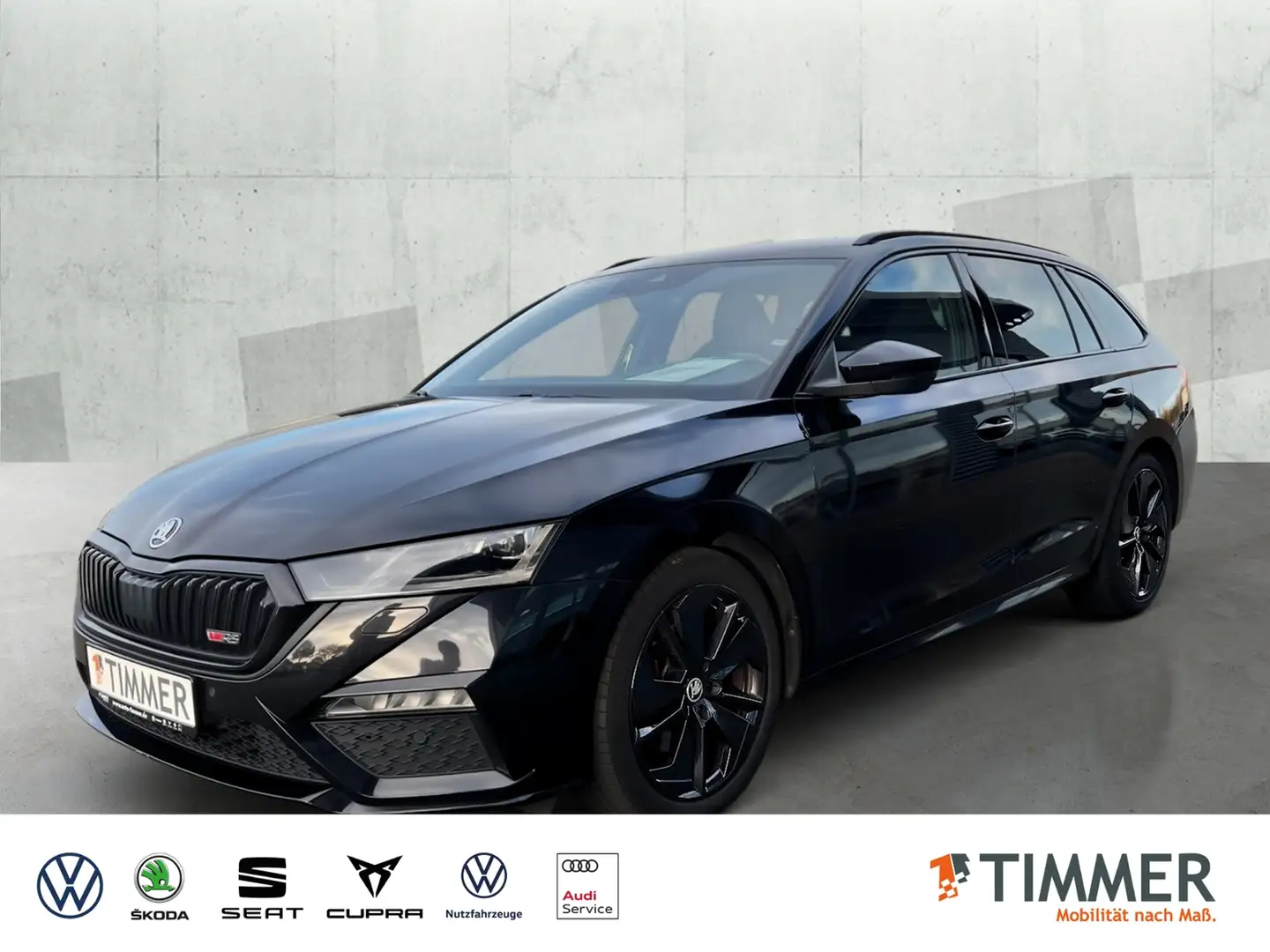 Skoda Octavia Combi 2.0 TDI DSG RS *AHK *MATRIX *ACC *VIRTUAL * Noir - 1