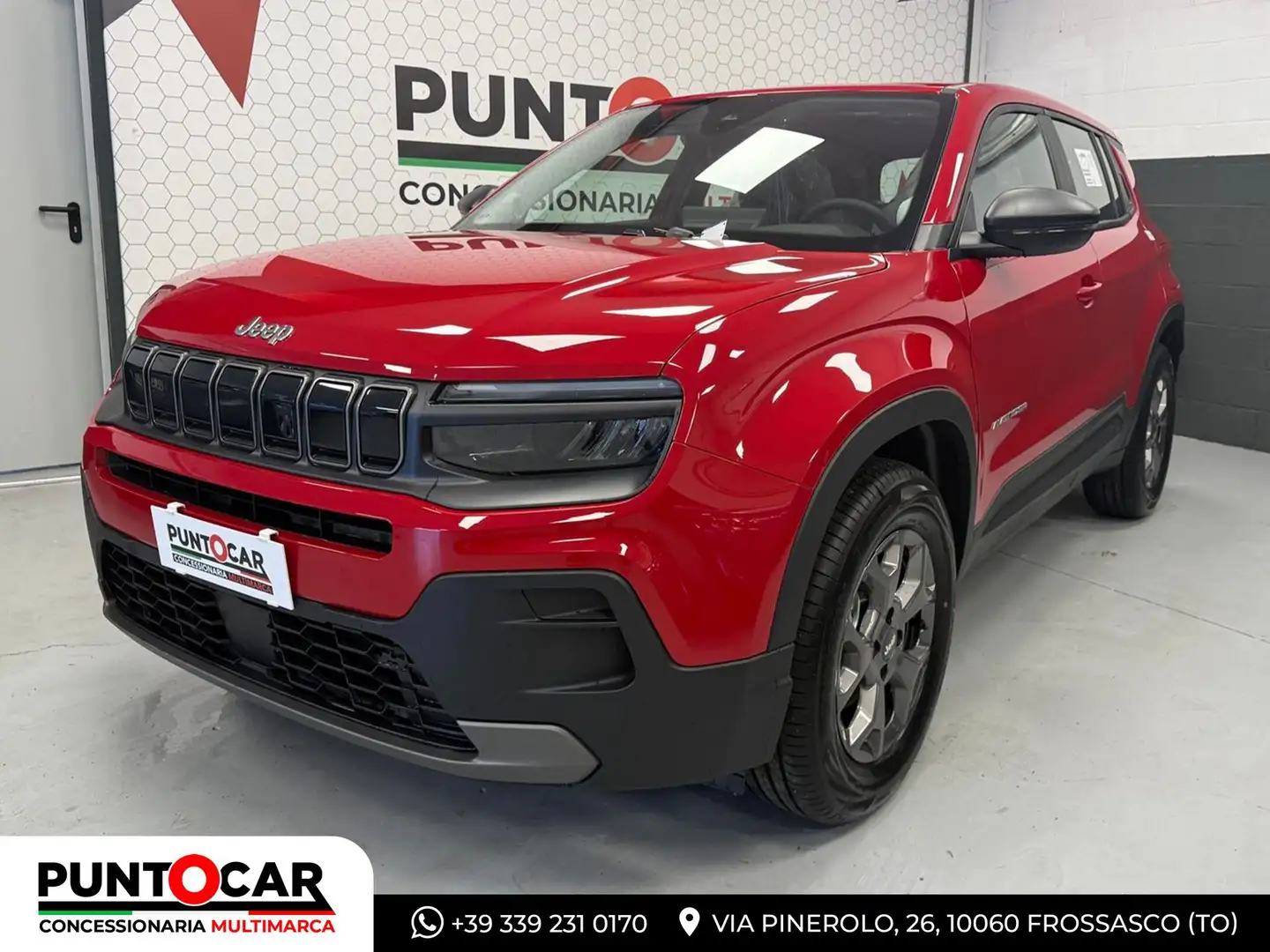 Jeep Avenger 1.2 Turbo Longitude PROMO FLEX Червоний - 1