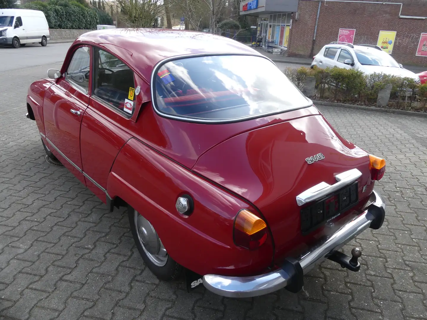 Saab 96 V4 * H-Kennzeichen * Top Zustand * 2. Hand Roşu - 2