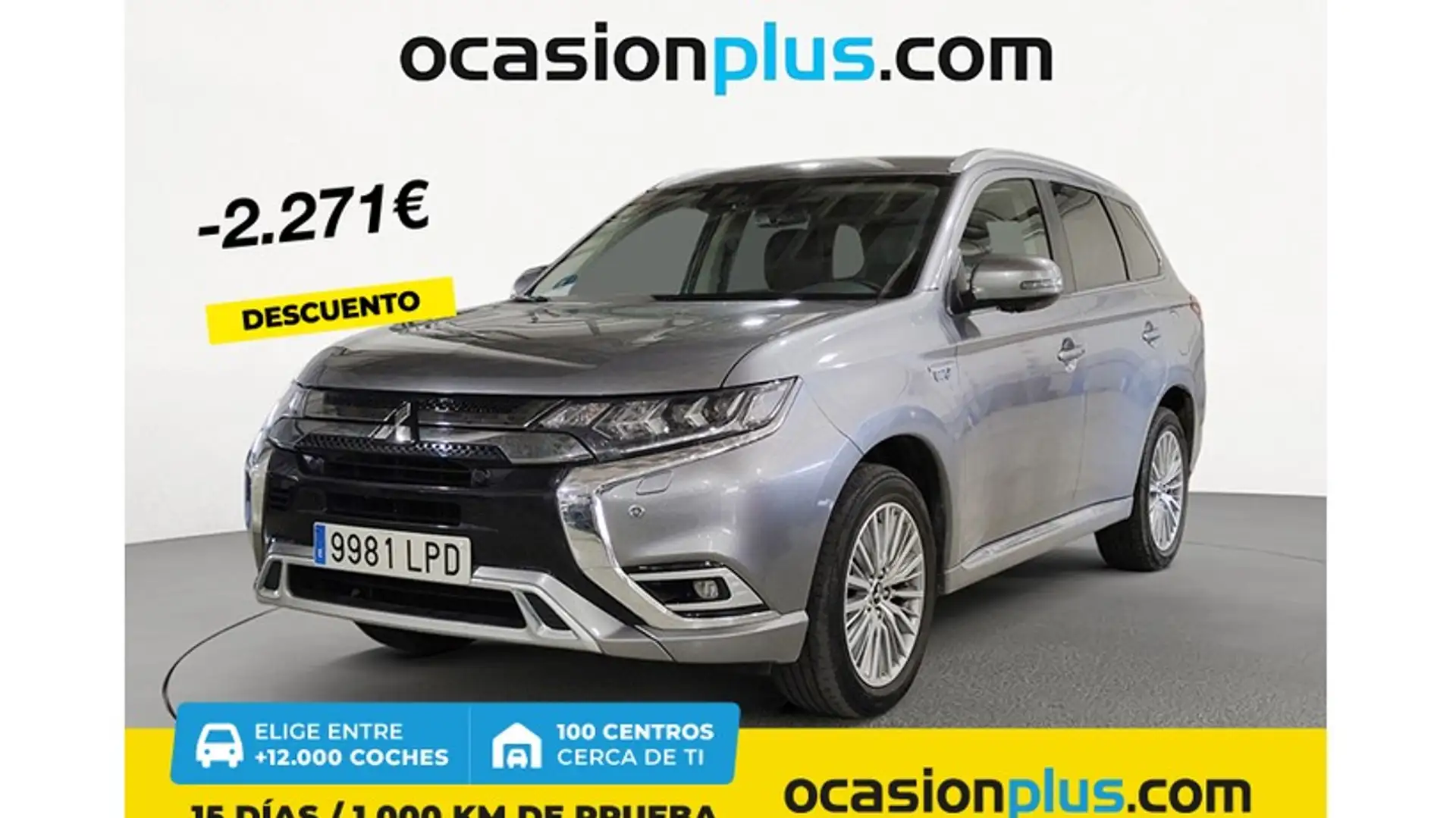 Mitsubishi Outlander PHEV Kaiteki 4WD Plateado - 1