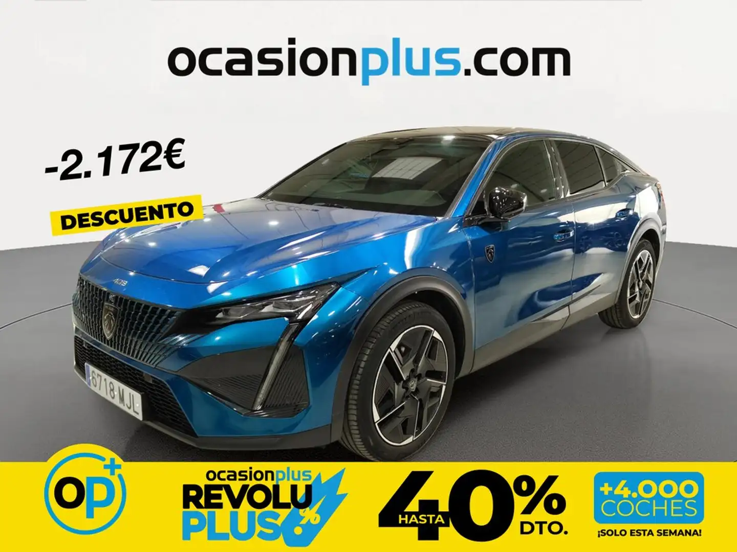 Peugeot 408 PureTech 130 GT EAT8 Azul - 1