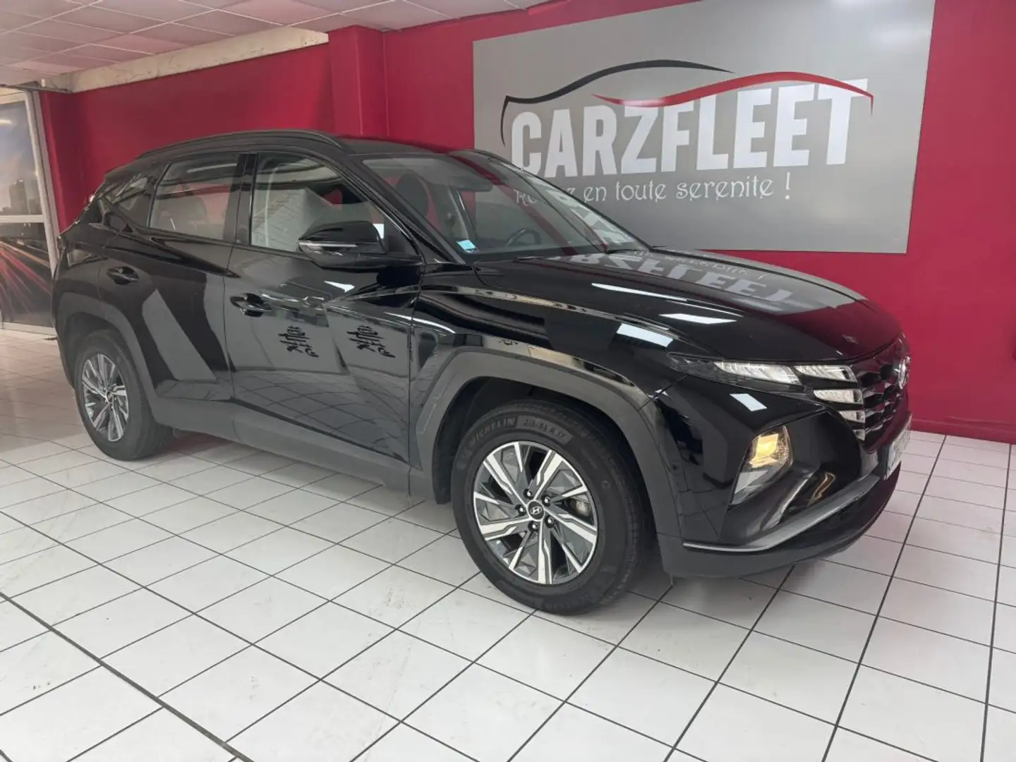 Hyundai TUCSON SUV 1.6 HYBRIDE 230cv BUSINESS/1 ERE MAIN/TVA RECUP Noir - 1