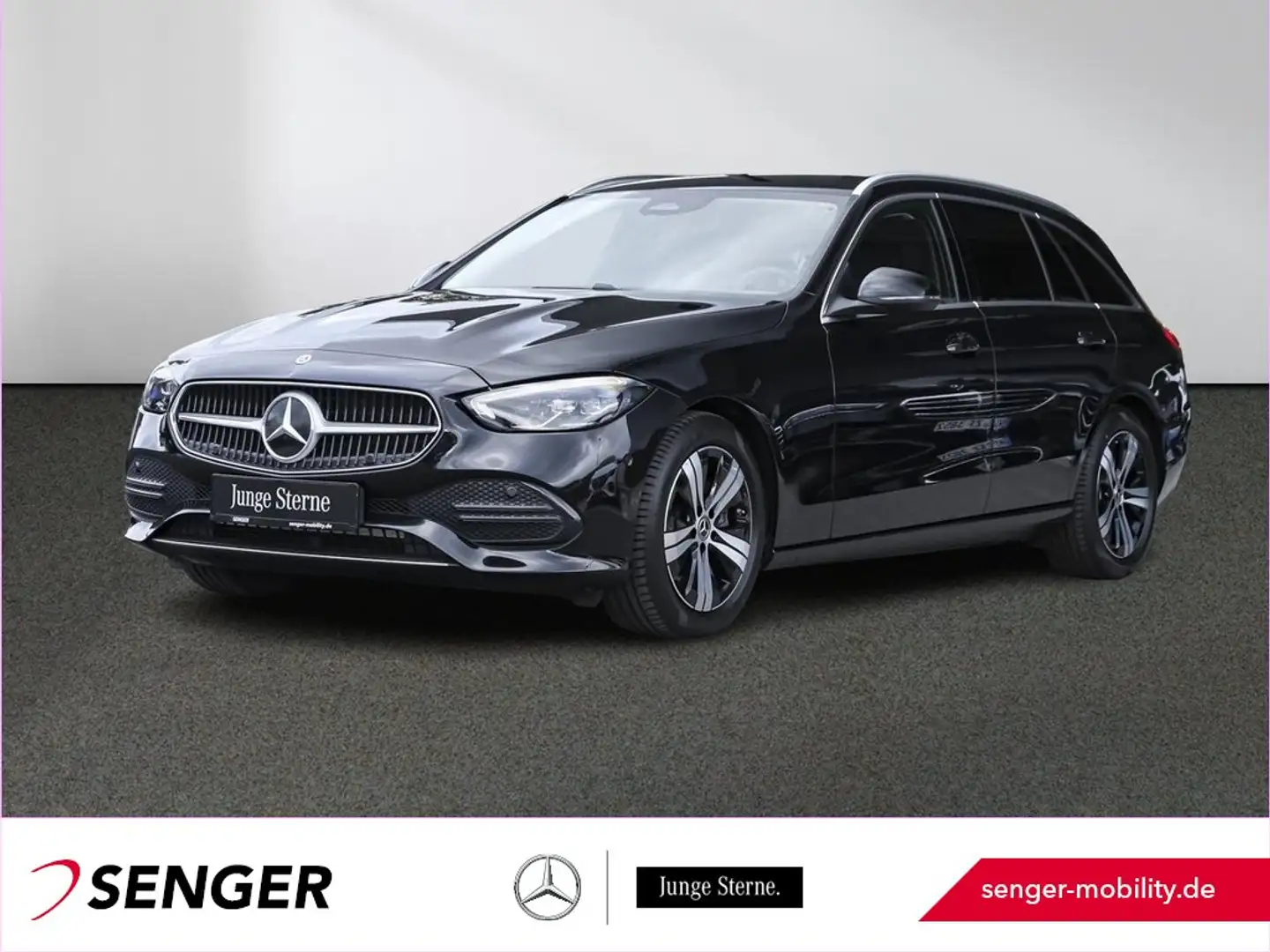 Mercedes-Benz C 220 T d Avantgarde AHK Totwinkel Rückfahrk. Noir - 1
