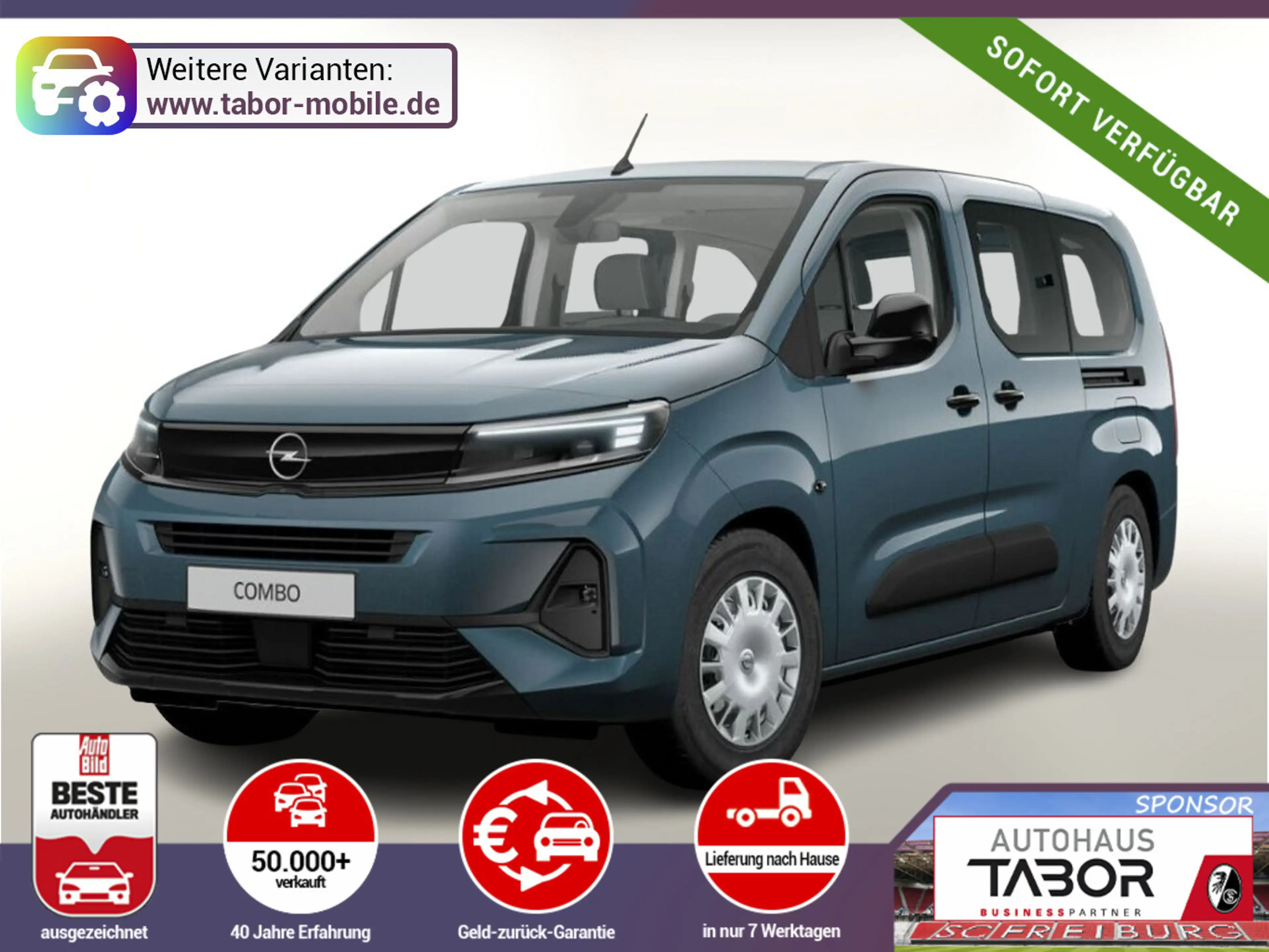 Opel Combo AT8 XL Matrix PDC 10"Touch Klima UVP-24%*