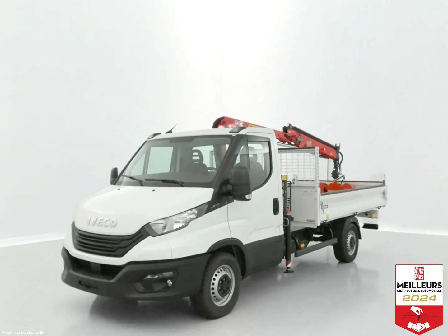 Iveco Daily Daily III 35S14H 3750 2.3 136ch Benne Alu JPM + Gr Blanc - 1