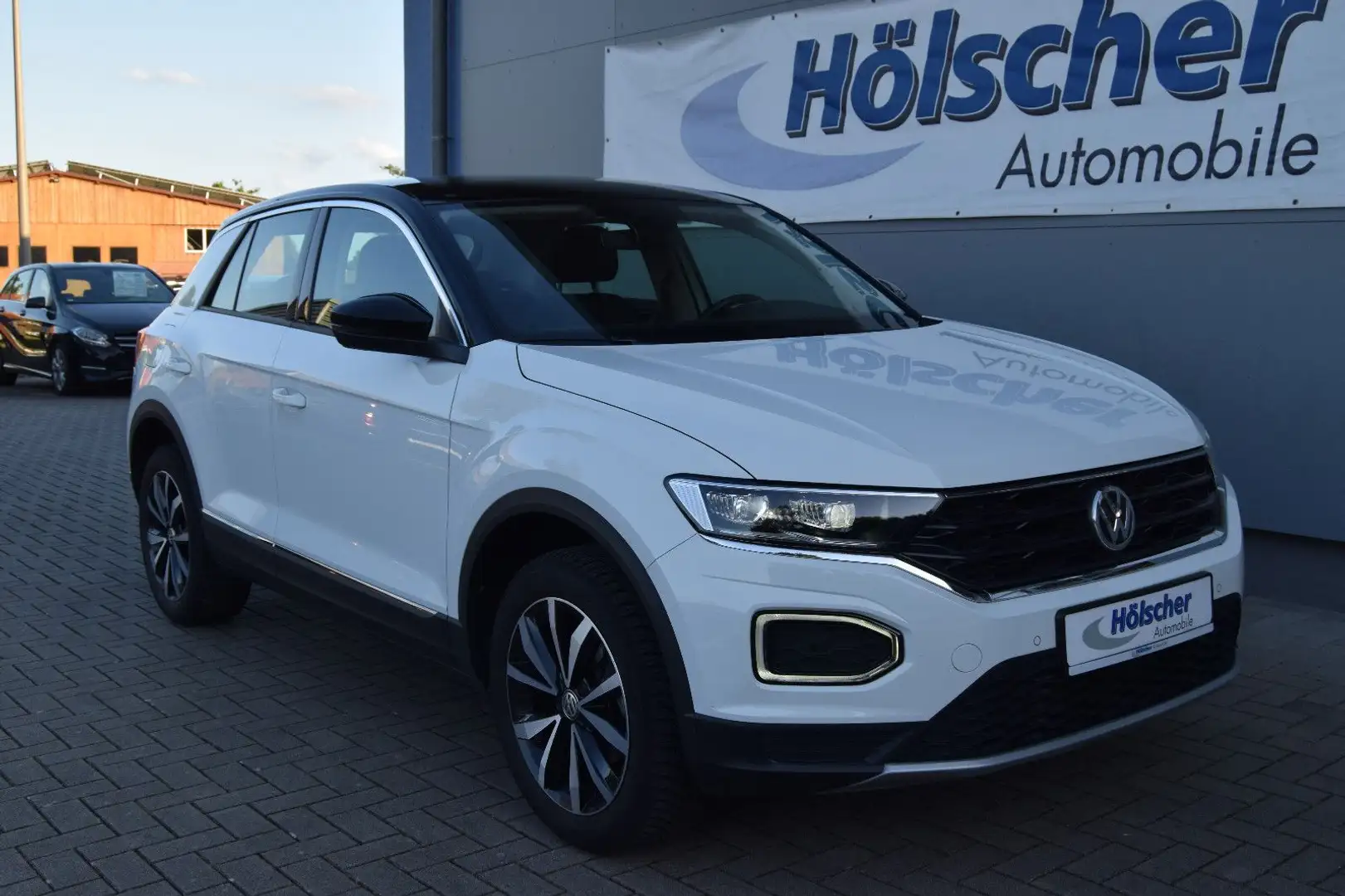 Volkswagen T-Roc !AUTOM! Style,E.Heckkl.Sitzh,Parks,V&H,Allw Weiß - 1