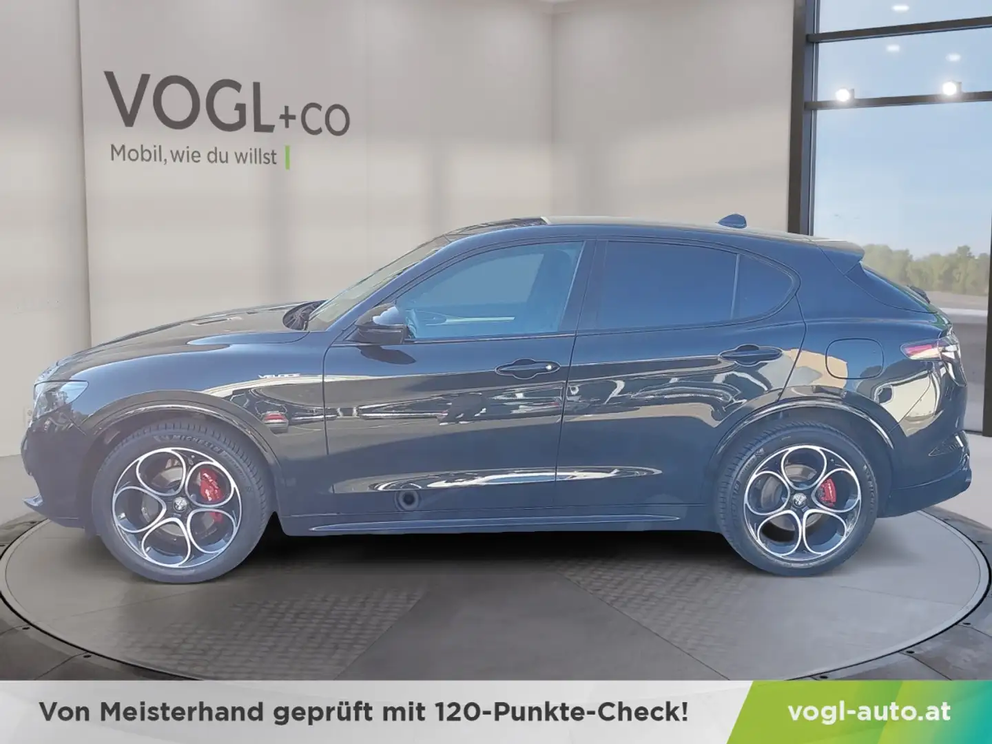 Alfa Romeo Stelvio Ti + Veloce Paket 2,0 16V 280 AT8 Q4 Noir - 2