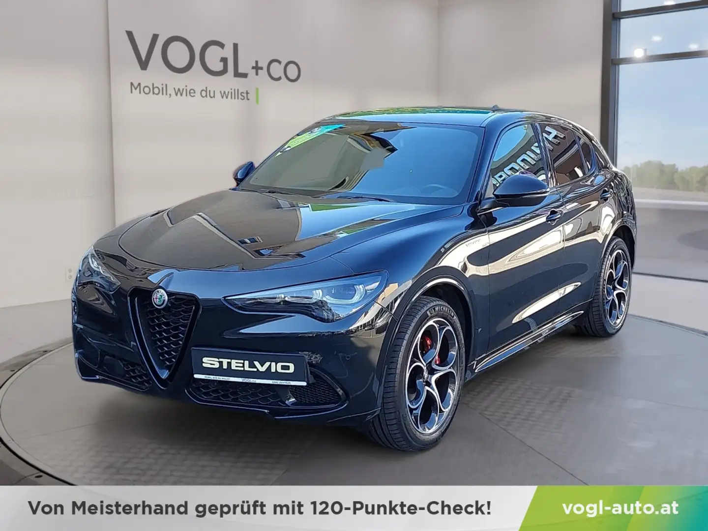 Alfa Romeo Stelvio Ti + Veloce Paket 2,0 16V 280 AT8 Q4 Noir - 1