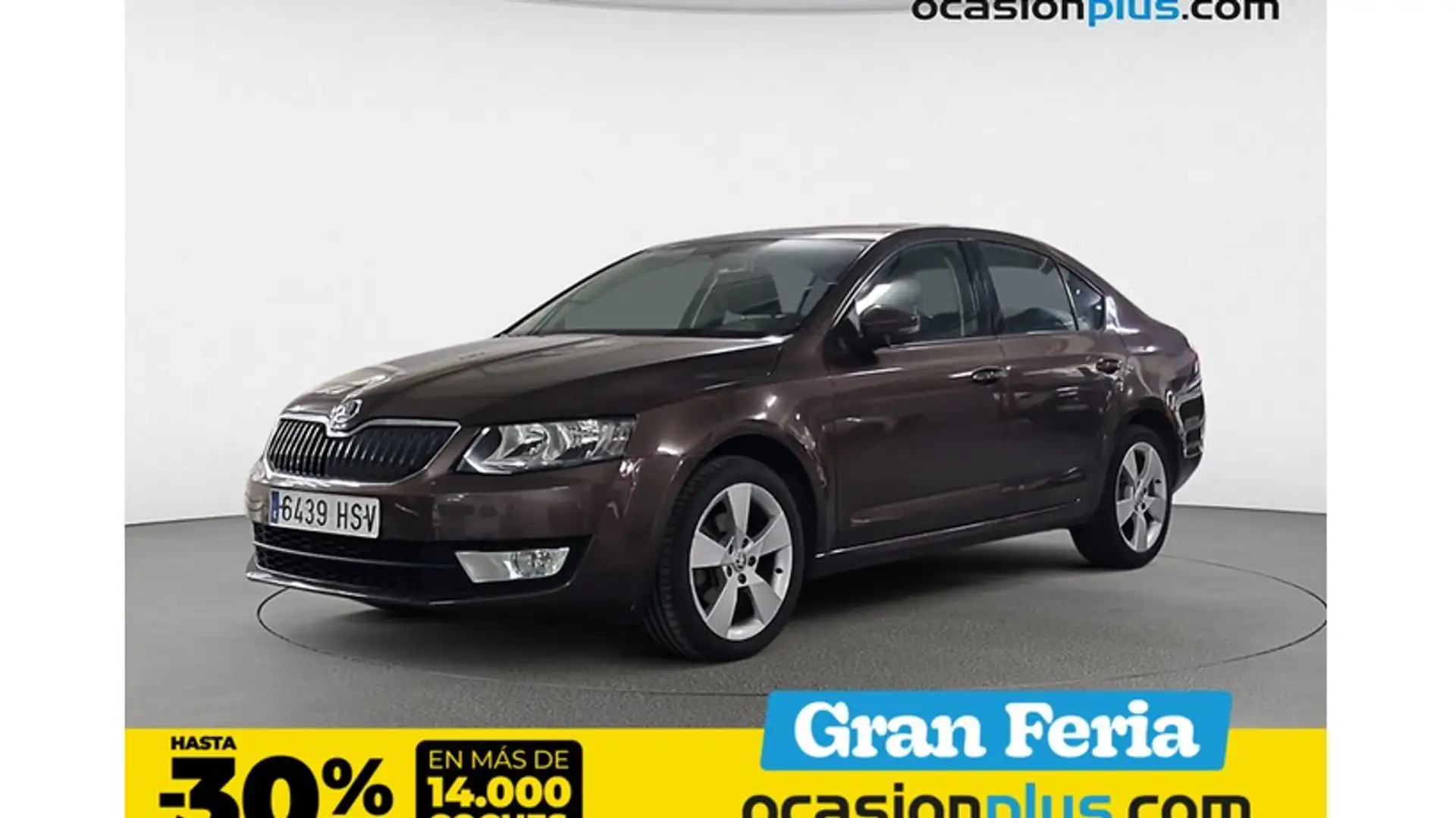 Skoda Octavia 2.0TDI CR Elegance Marrón - 1