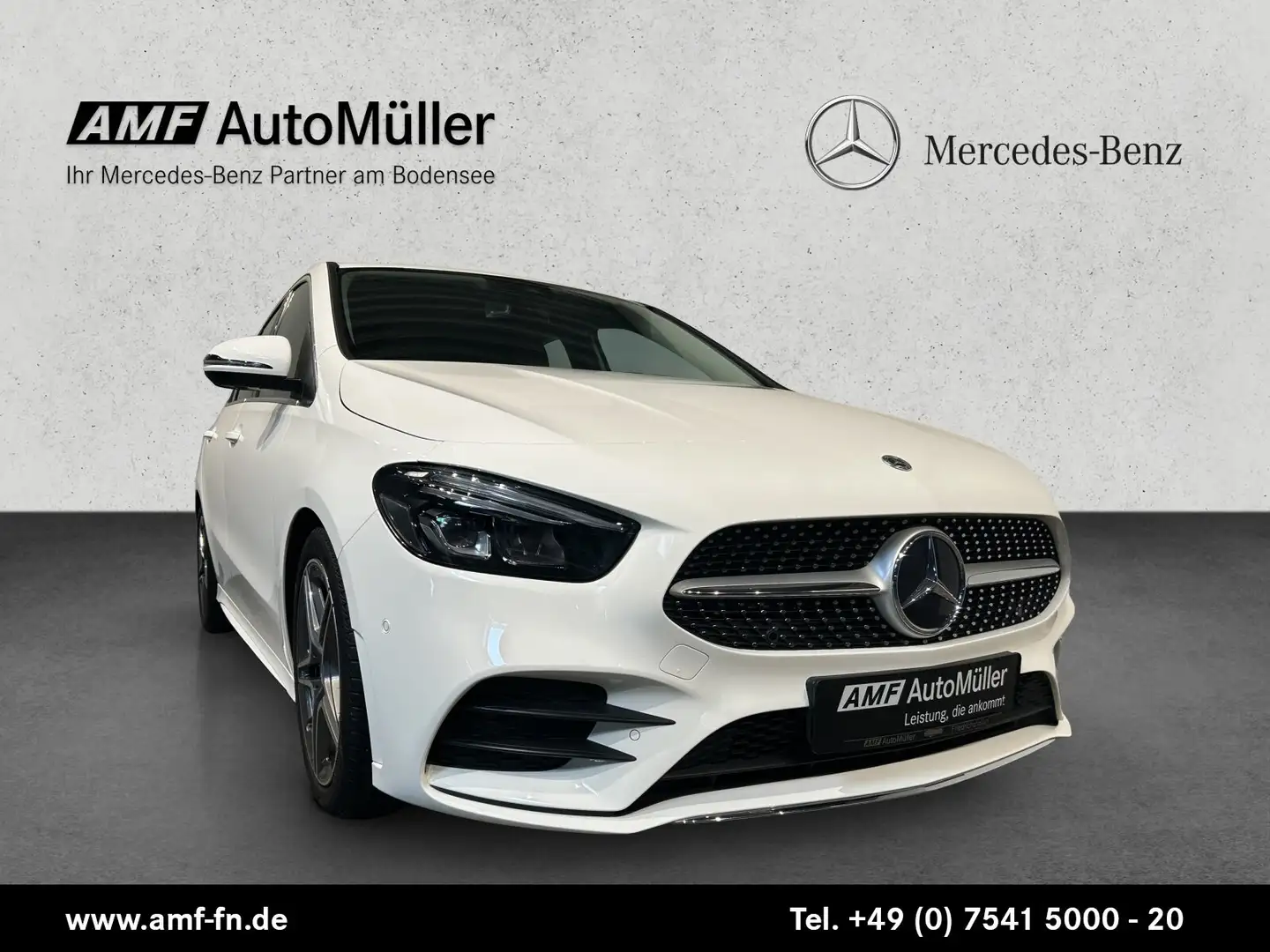 Mercedes-Benz B 220 B 220 AMG Line AHK+LED+KAMER+MBUX+KLIMA+PDC+SHZ+ Alb - 1