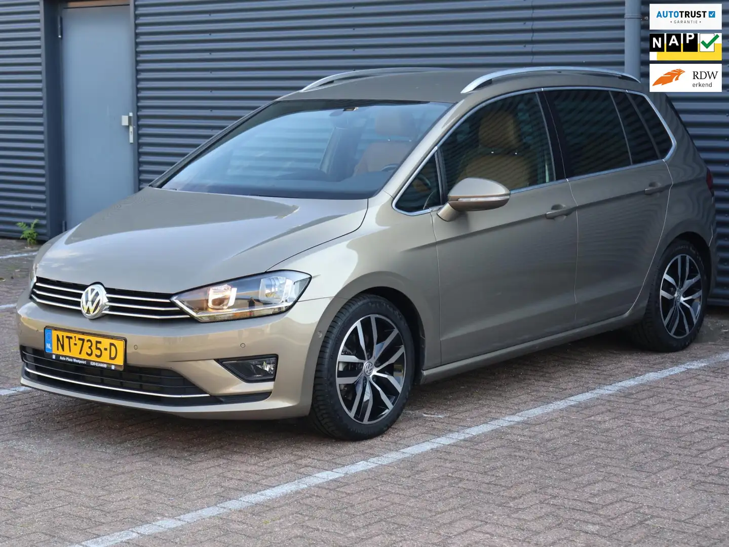 Volkswagen Golf Sportsvan 1.4 TSI Highline|1e Eig.|Dealer Onderhouden Gelb - 1