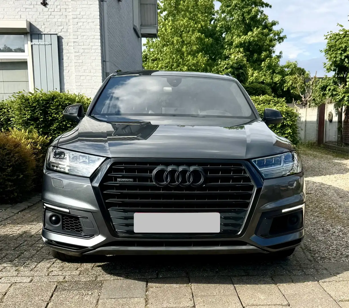 Audi Q7 e-tron Audi Q7 3.0 TDI Etron S-line Quattro!(FULL OPTION) Grau - 1