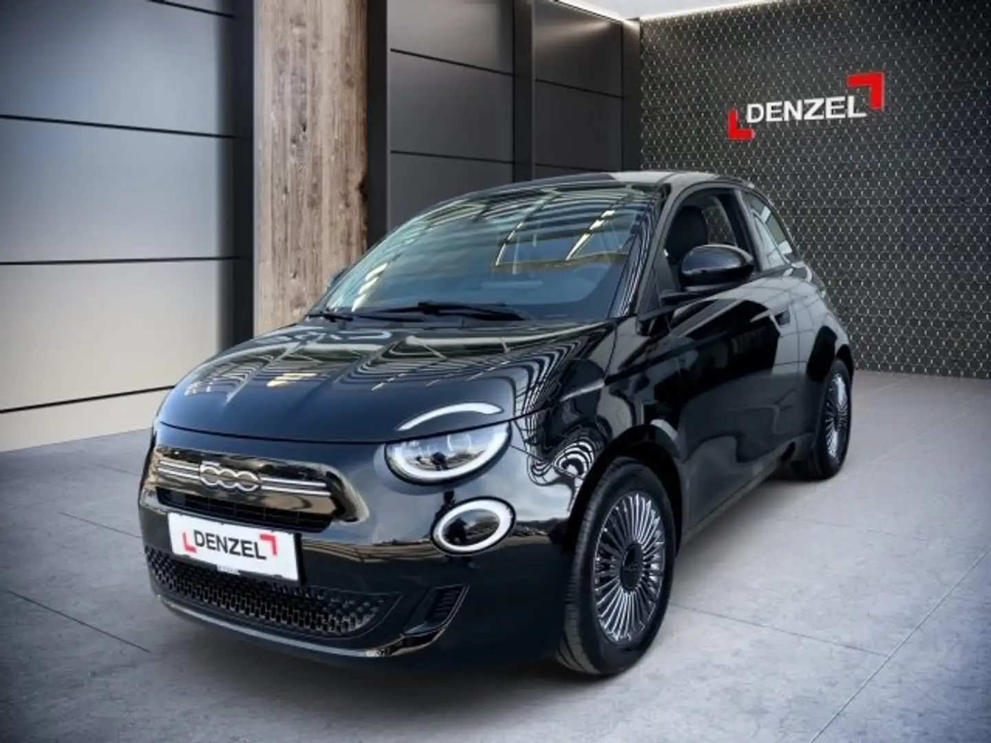 Fiat 500 Hybrid Hatchback Schwarz - 2