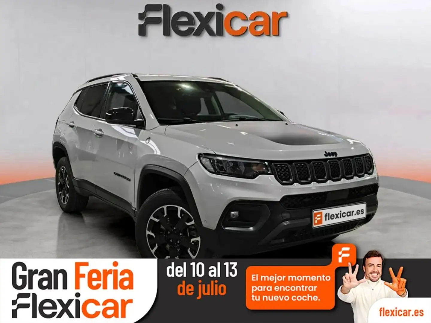 Jeep Compass 4Xe 1.3 PHEV 177kW Trailhawk AT AWD Gris - 1