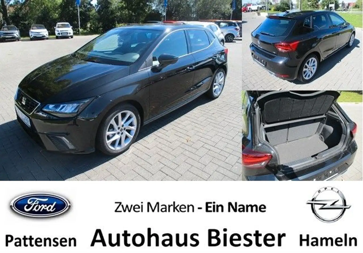 SEAT Ibiza FR  Kamera + PDC + LED + Automatik      PA Noir - 1