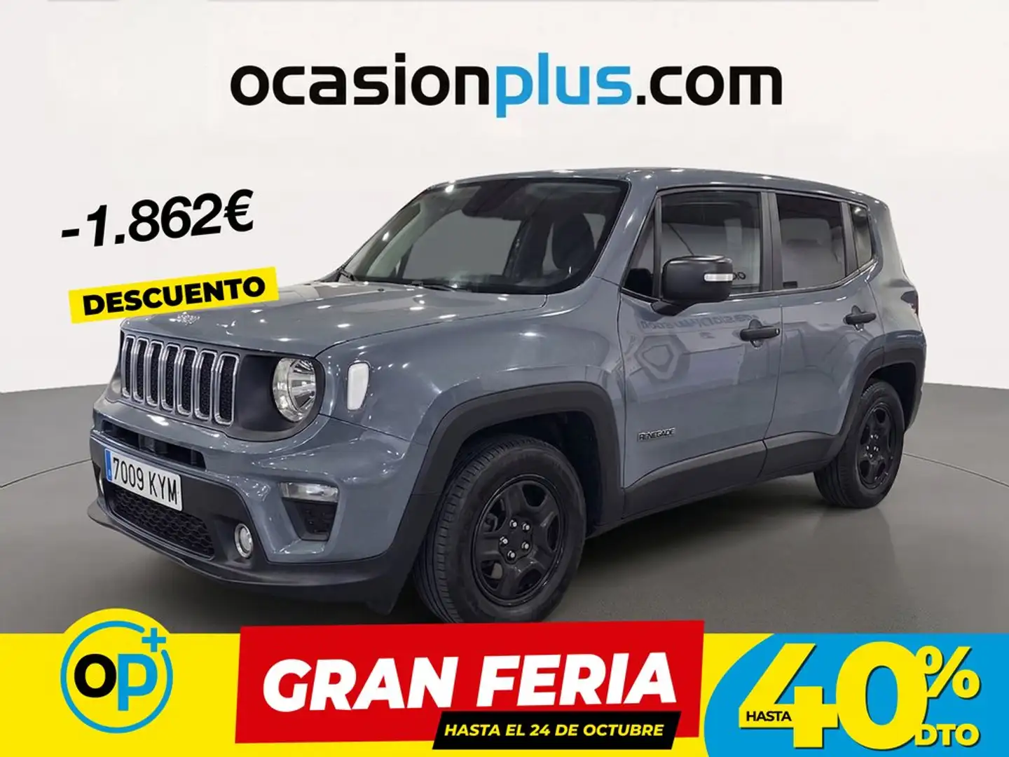 Jeep Renegade 1.0 Sport 4x2 Gris - 1