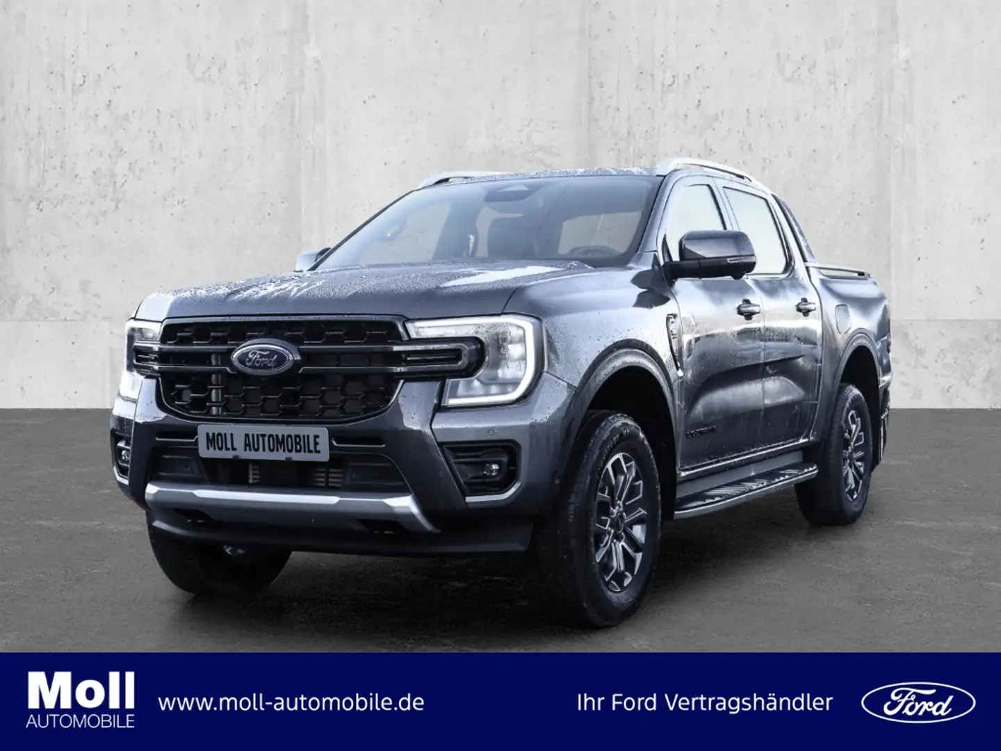 Ford Ranger Wildtrak Doka 205PS Auto. el. Rollo Techno. 84 Grau - 1