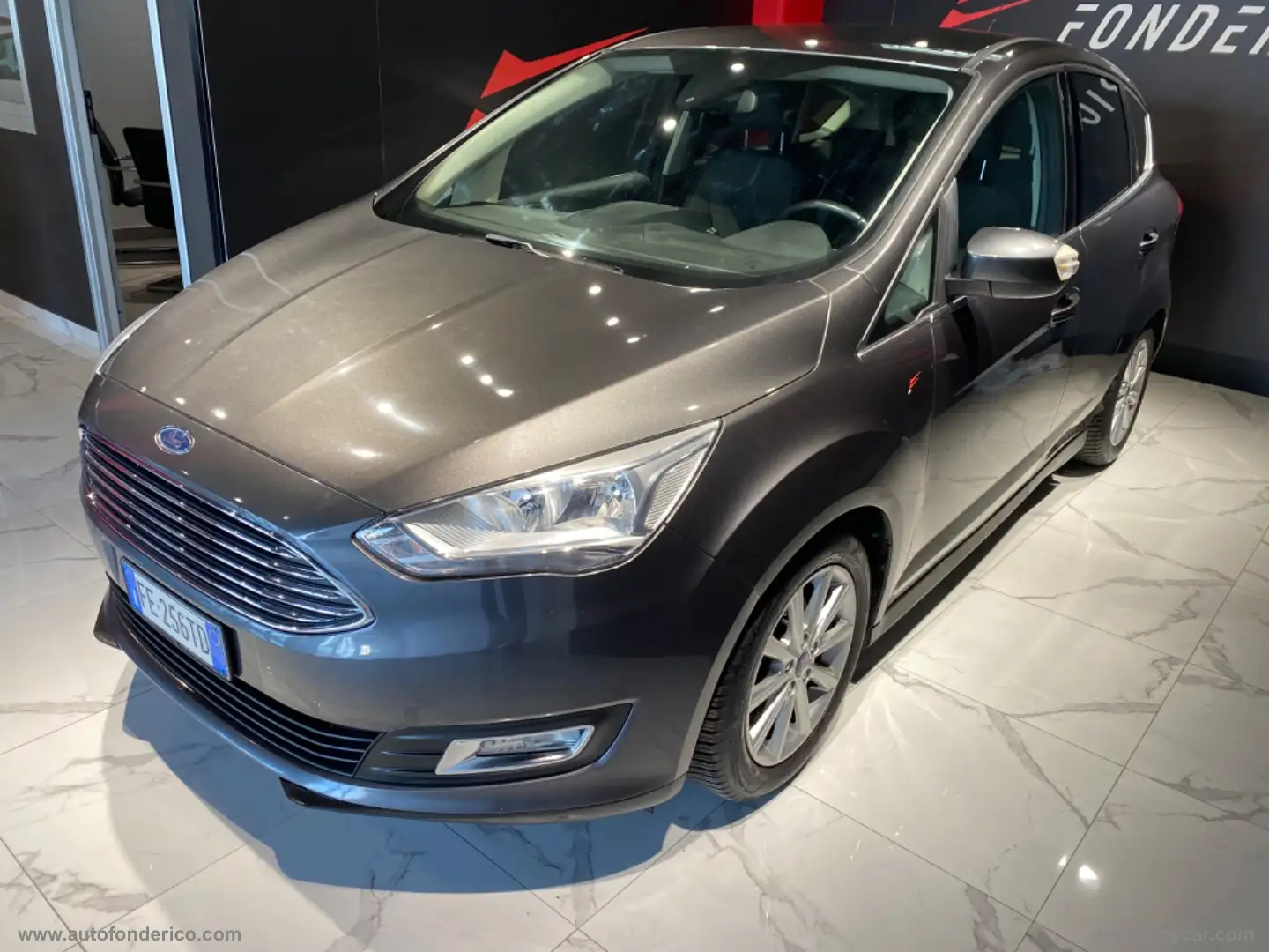 Ford C-Max 1.6 120 CV GPL Titanium Grigio - 2