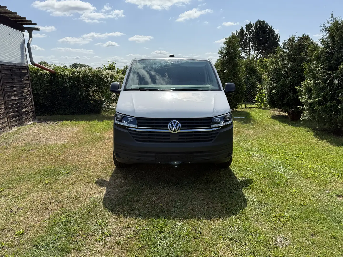 Volkswagen T6.1 Transporter DSG Kurz LED,Navi,AHK,RFK,Tempomat Weiß - 2