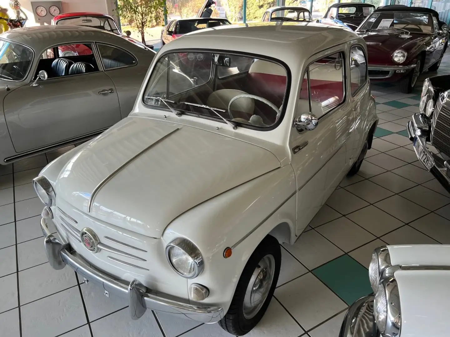 Fiat 600 D im Topzustand Weiß - 1
