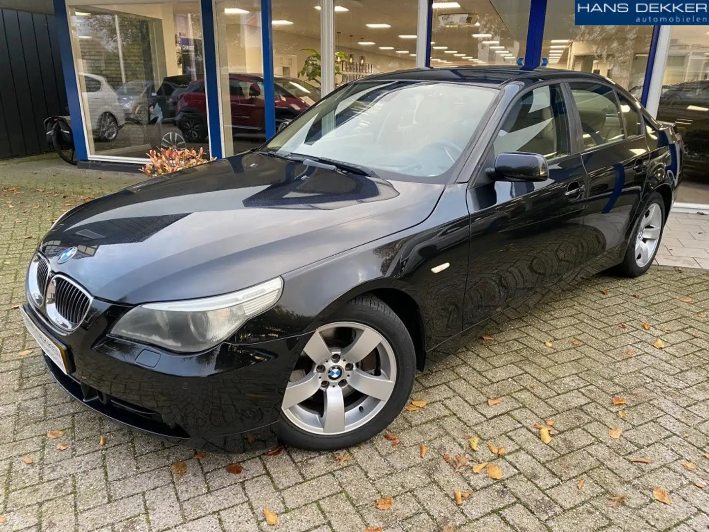 BMW 550 5-550i leer automaat navigatie 550i Negru - 1