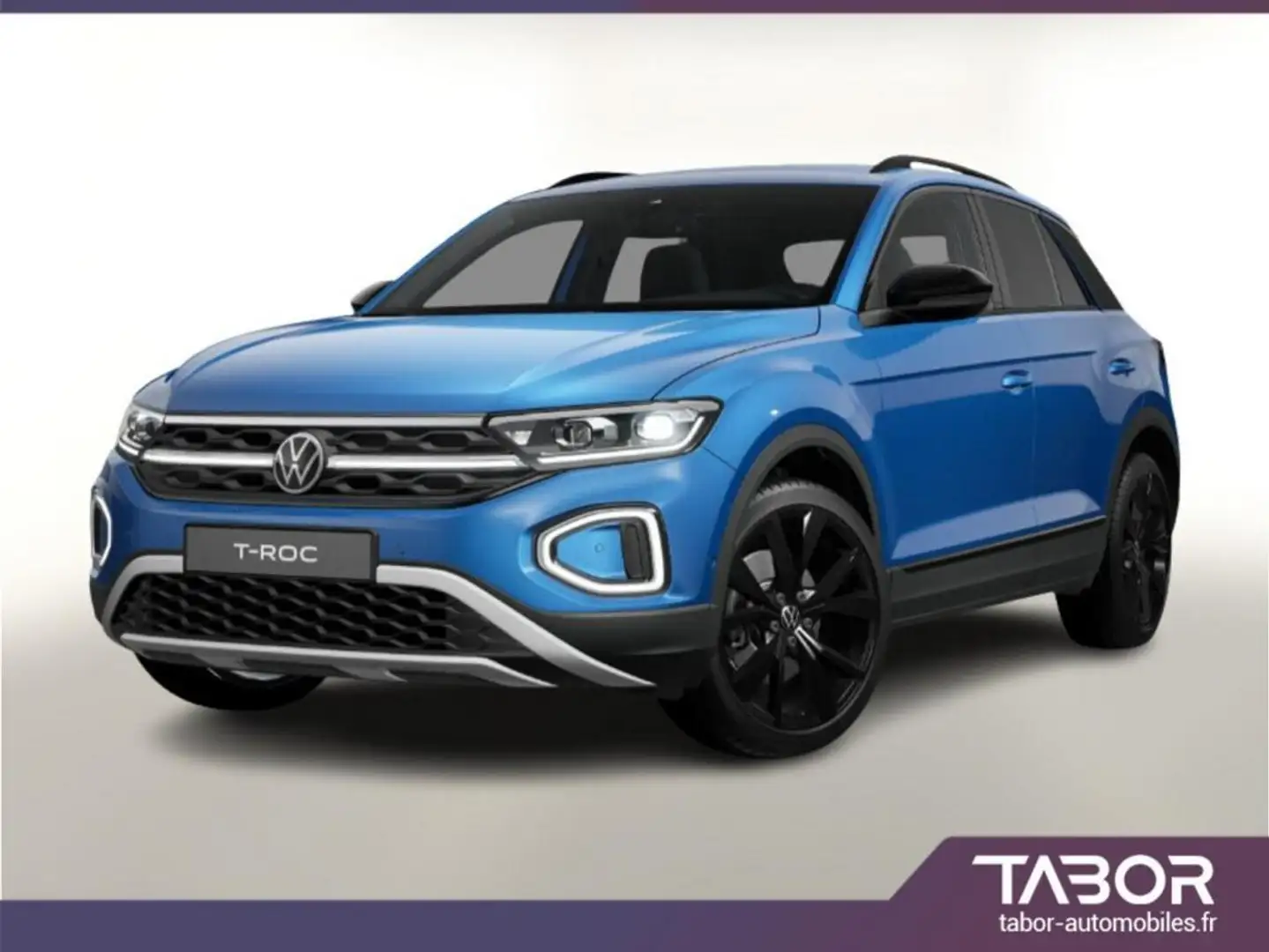 Volkswagen T-Roc 1.5 TSI 150 DSG Style BlackP Bleu - 1