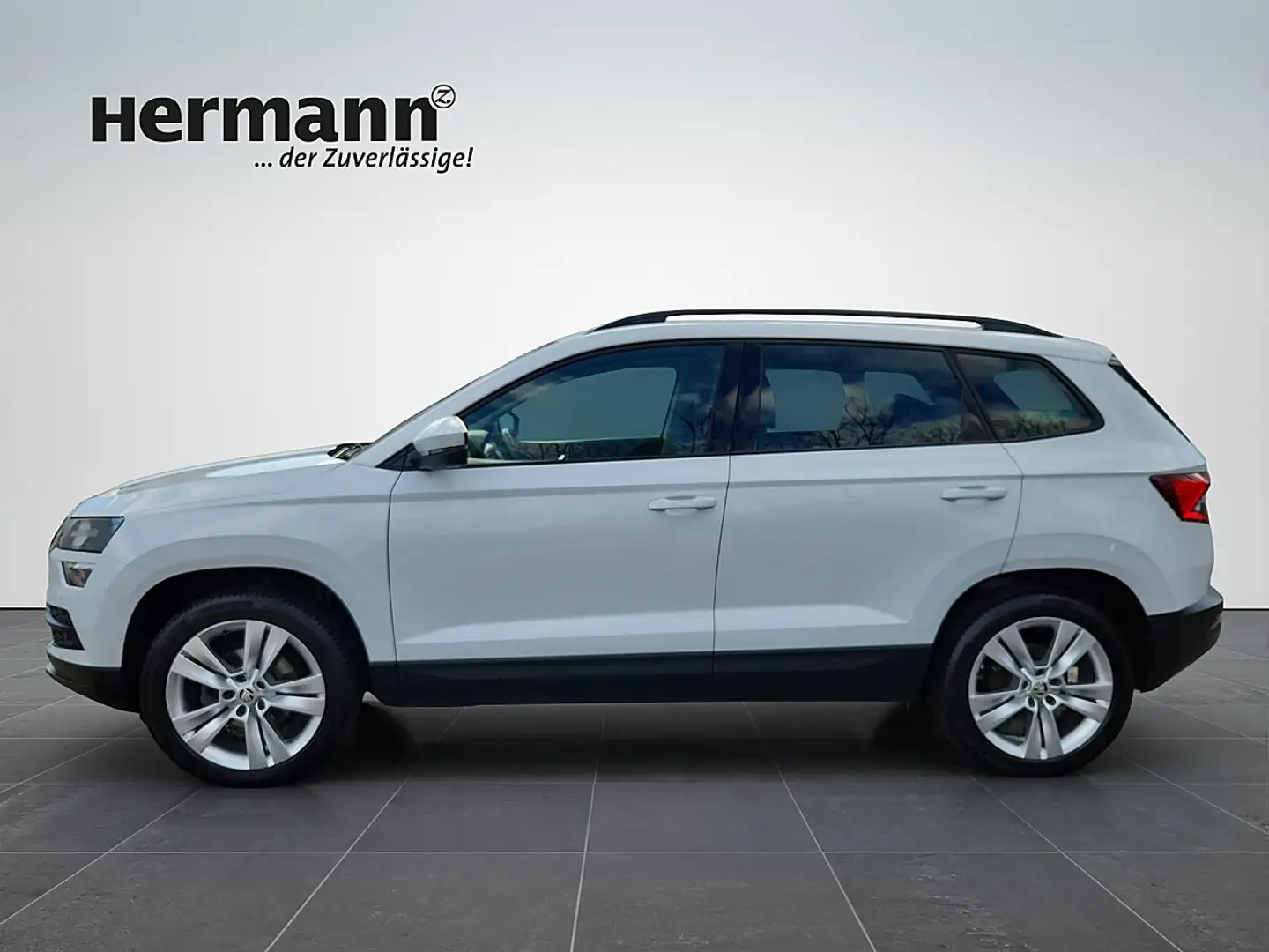 Skoda Karoq 1,6 TDI Style Limited DSG Aut. Weiß - 2