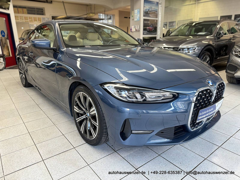 BMW 420 d Coupé SPORT-Aut. - nur 62 tkm - LEDER (beige) - SCHIEBEDACH ACC CARPLAY AHK (schwenkbar) ... — photo 6