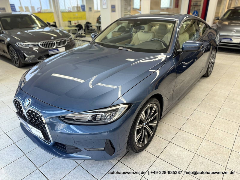 BMW 420 d Coupé SPORT-Aut. - nur 62 tkm - LEDER (beige) - SCHIEBEDACH ACC CARPLAY AHK (schwenkbar) ... — photo 5