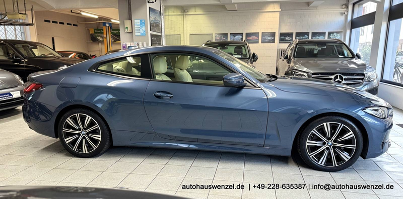 BMW 420 d Coupé SPORT-Aut. - nur 62 tkm - LEDER (beige) - SCHIEBEDACH ACC CARPLAY AHK (schwenkbar) ... — photo 7