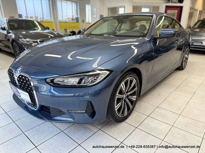 BMW 420 d Coupé SPORT-Aut. - nur 62 tkm - LEDER (beige) - SCHIEBEDACH ACC CARPLAY AHK (schwenkbar) ... — photo 4
