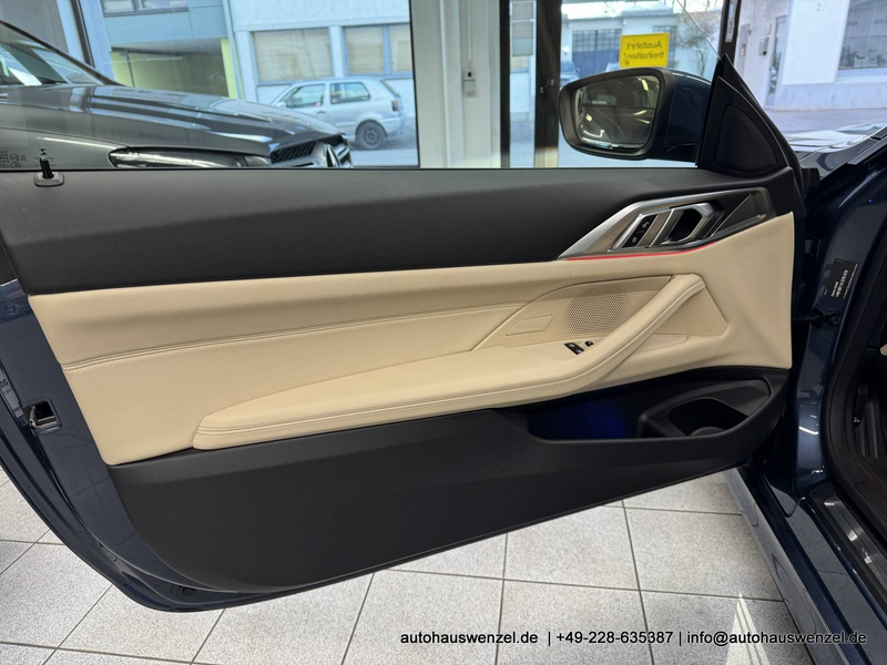 BMW 420 d Coupé SPORT-Aut. - nur 62 tkm - LEDER (beige) - SCHIEBEDACH ACC CARPLAY AHK (schwenkbar) ... — photo 12