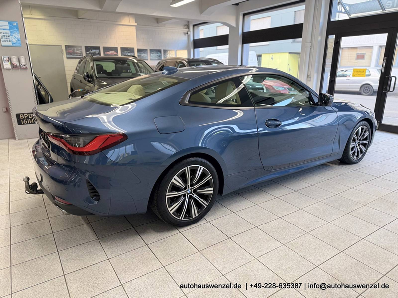 BMW 420 d Coupé SPORT-Aut. - nur 62 tkm - LEDER (beige) - SCHIEBEDACH ACC CARPLAY AHK (schwenkbar) ... — photo 8