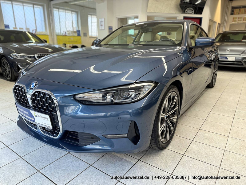 BMW 420 d Coupé SPORT-Aut. - nur 62 tkm - LEDER (beige) - SCHIEBEDACH ACC CARPLAY AHK (schwenkbar) ... — photo 2