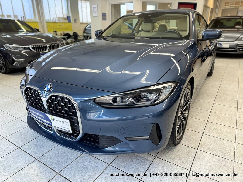 BMW 420 d Coupé SPORT-Aut. - nur 62 tkm - LEDER (beige) - SCHIEBEDACH ACC CARPLAY AHK (schwenkbar) ... — photo 3