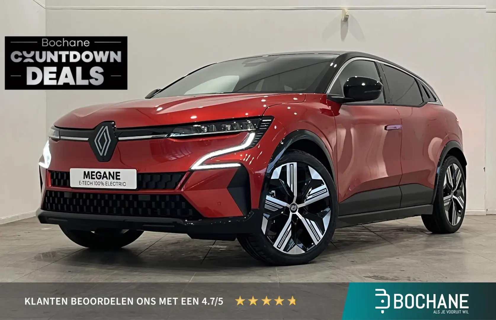 Renault Megane E-Tech Iconic 220 Comfort Range 60 kWh | Pack Augmented V Roşu - 1