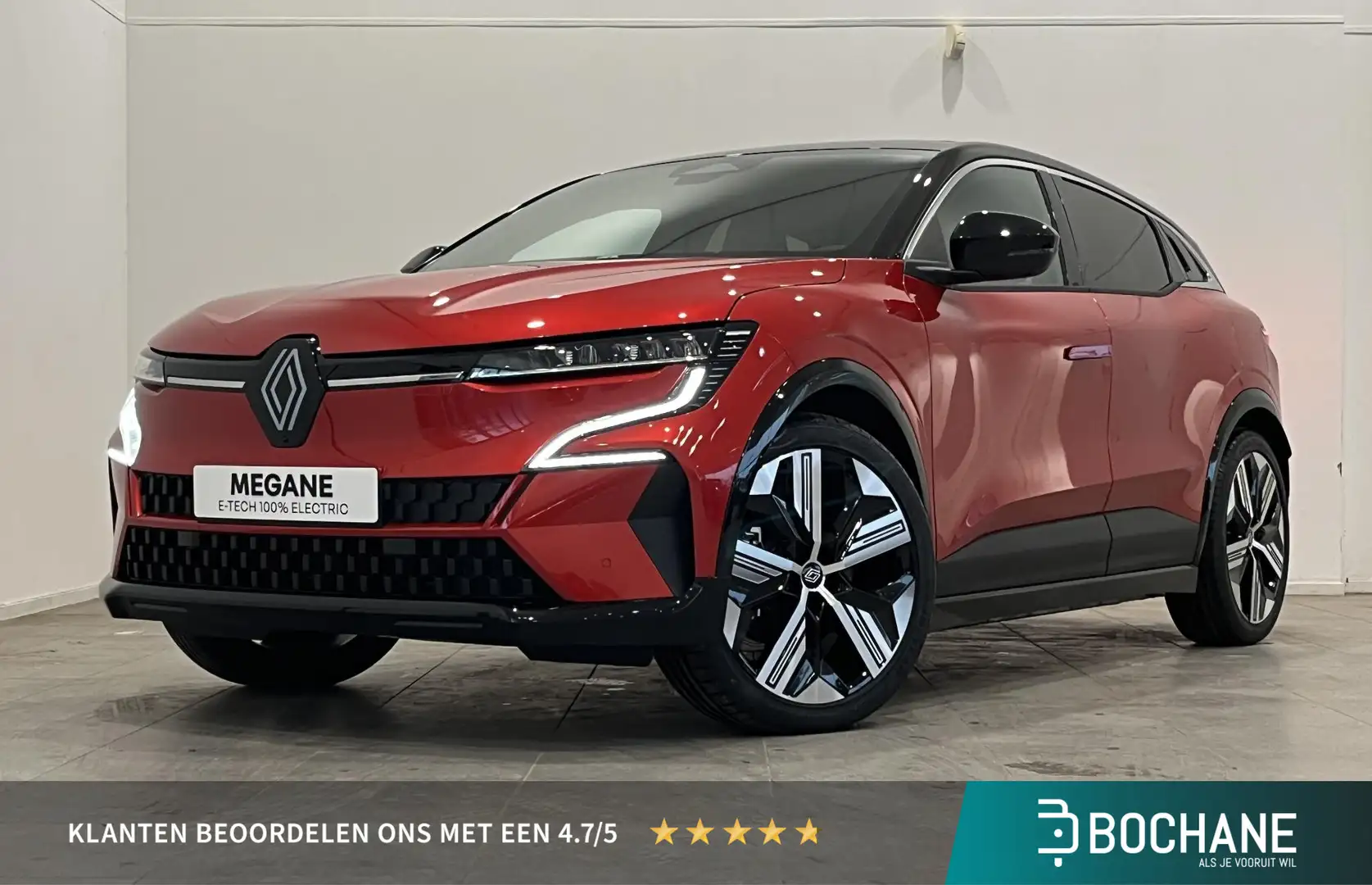 Renault Megane E-Tech Iconic 220 Comfort Range 60 kWh | Pack Augmented V Červená - 1