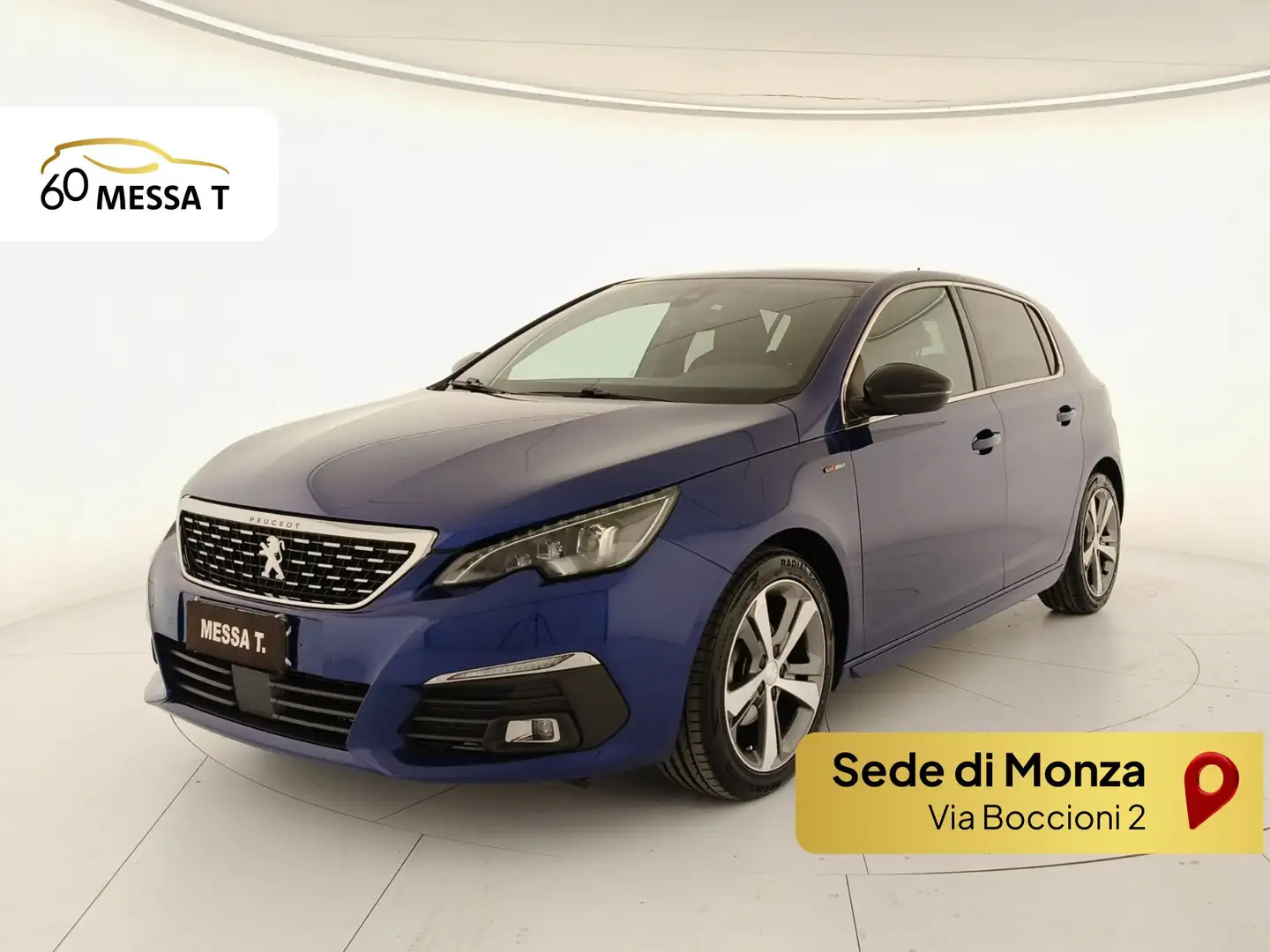 Peugeot 308 5p 1.2 puretech t Gt Line s Синий - 1