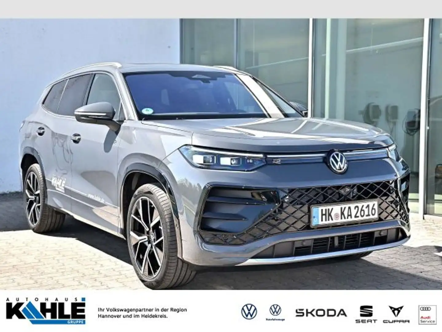 Volkswagen Tayron 2.0 TDI 4Motion DSG R-Line Navi AHK Standheiz. Pan Gri - 1