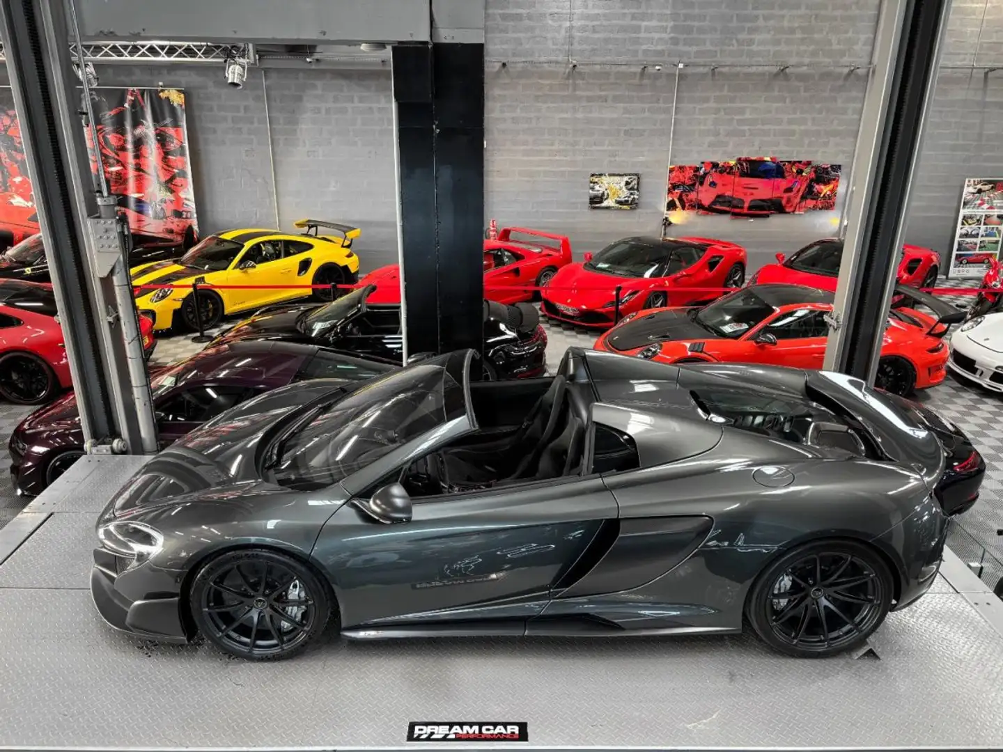 McLaren 675LT MCLAREN 675 LT SPIDER – 500 exemplaires – carbone - PPF Grau - 2