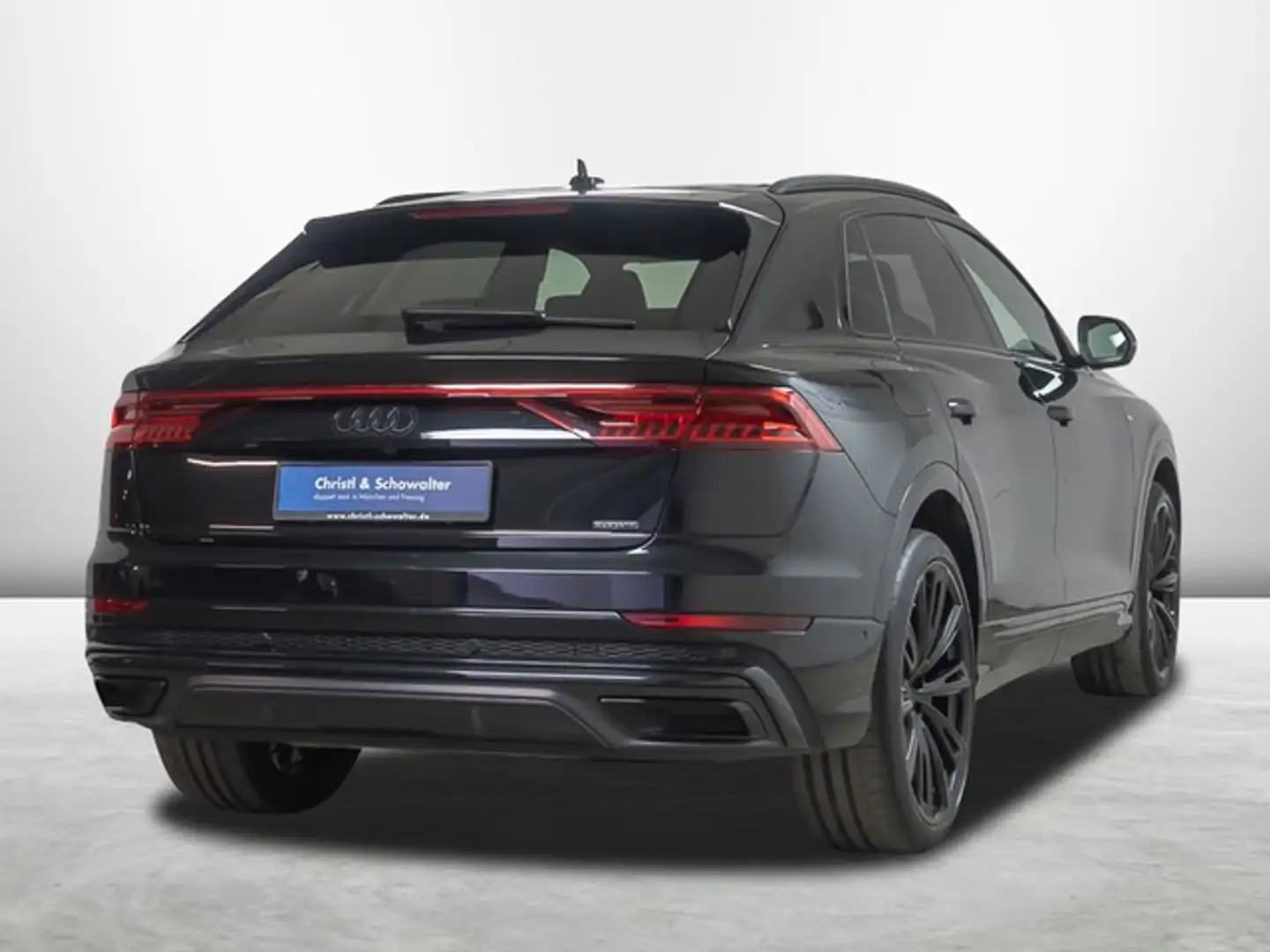 Audi Q8 50 TDI quat. S line edition AHK MATRIX PANO Nero - 2