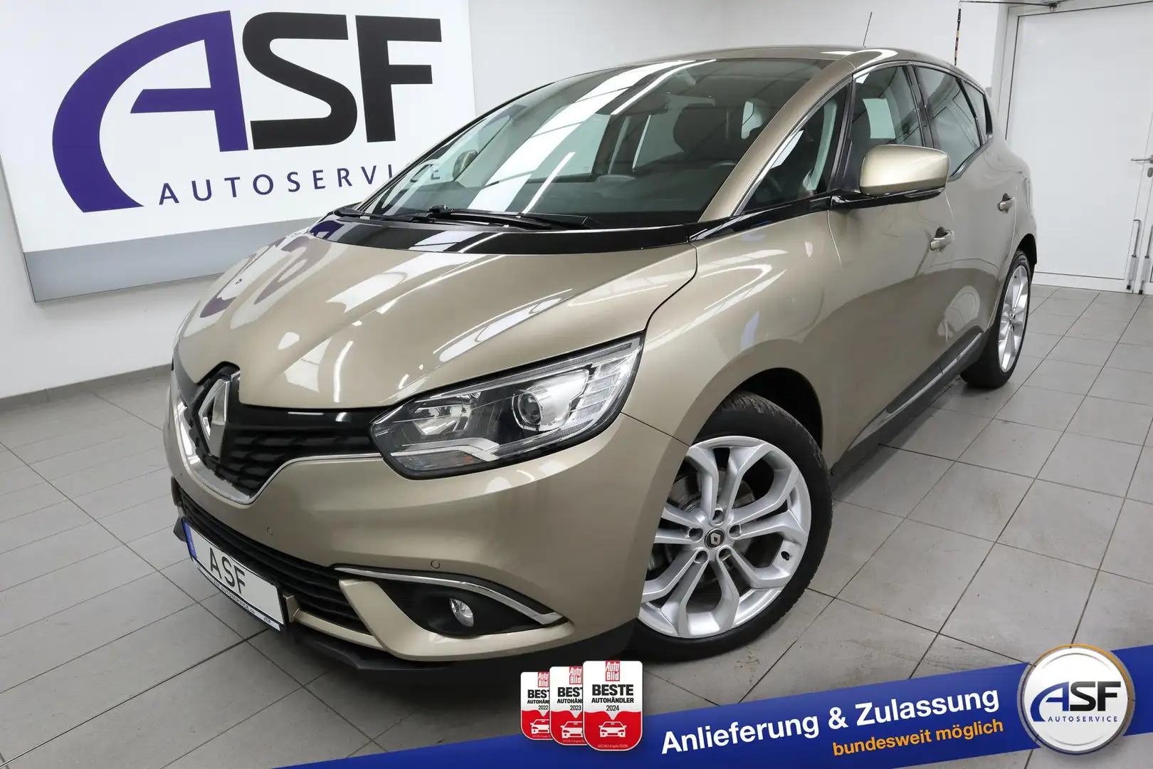 Renault Scenic Experience #AHK #KeyFree #Sprachst. #Parkpilot ... Beige - 1