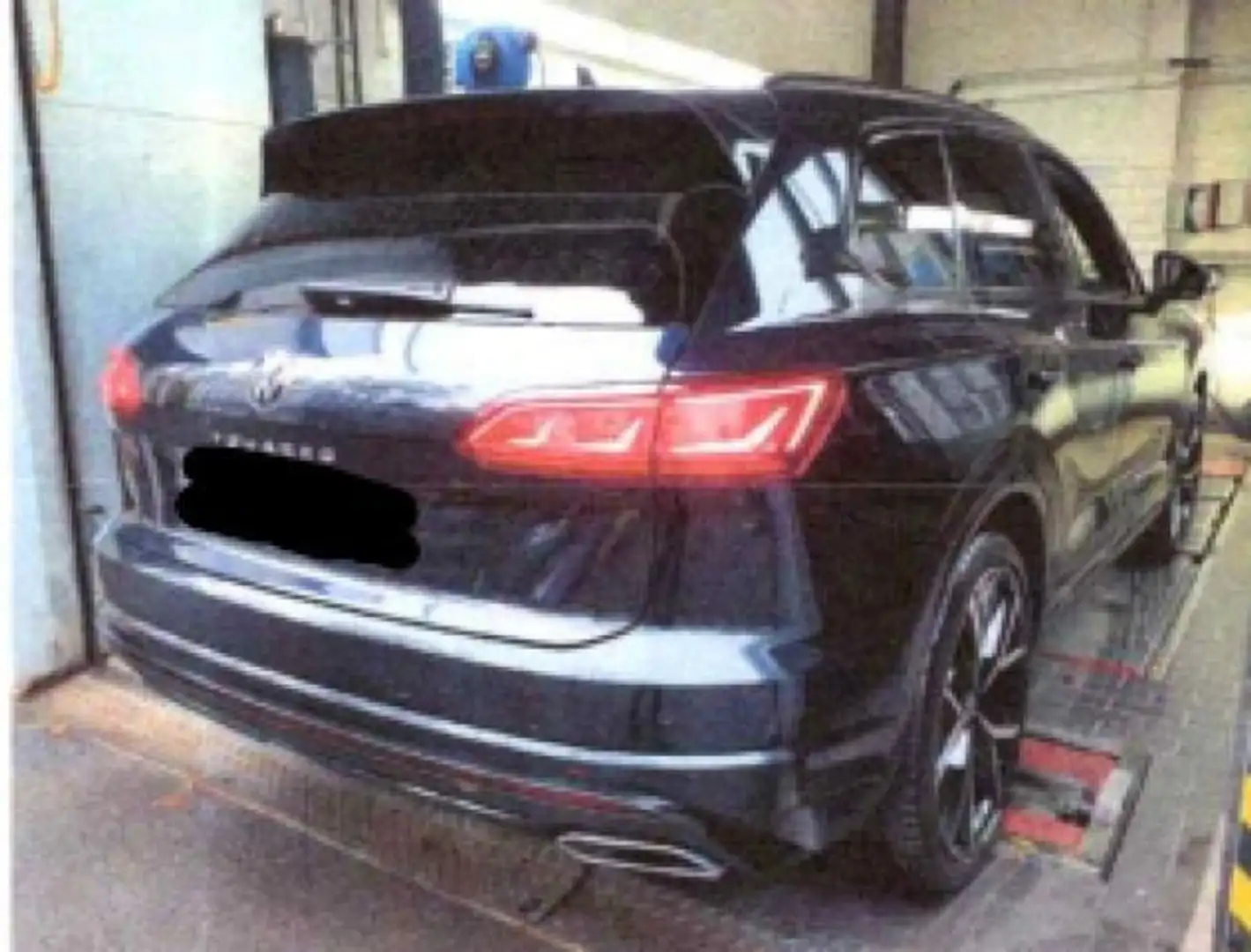 Volkswagen Touareg R-Line 4M 3.0TDI*PANO*22Zoll*MATRIX*AHK* Blau - 2