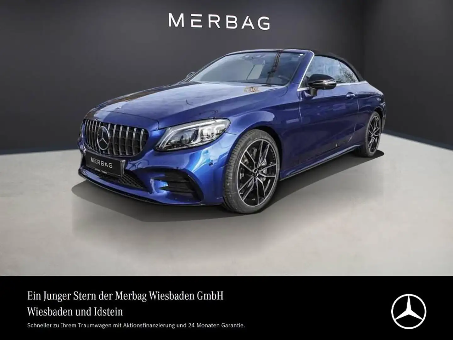 Mercedes-Benz C 43 AMG 4xHIGH-END PERFORMANCE-SITZE KAMERA Bleu - 1