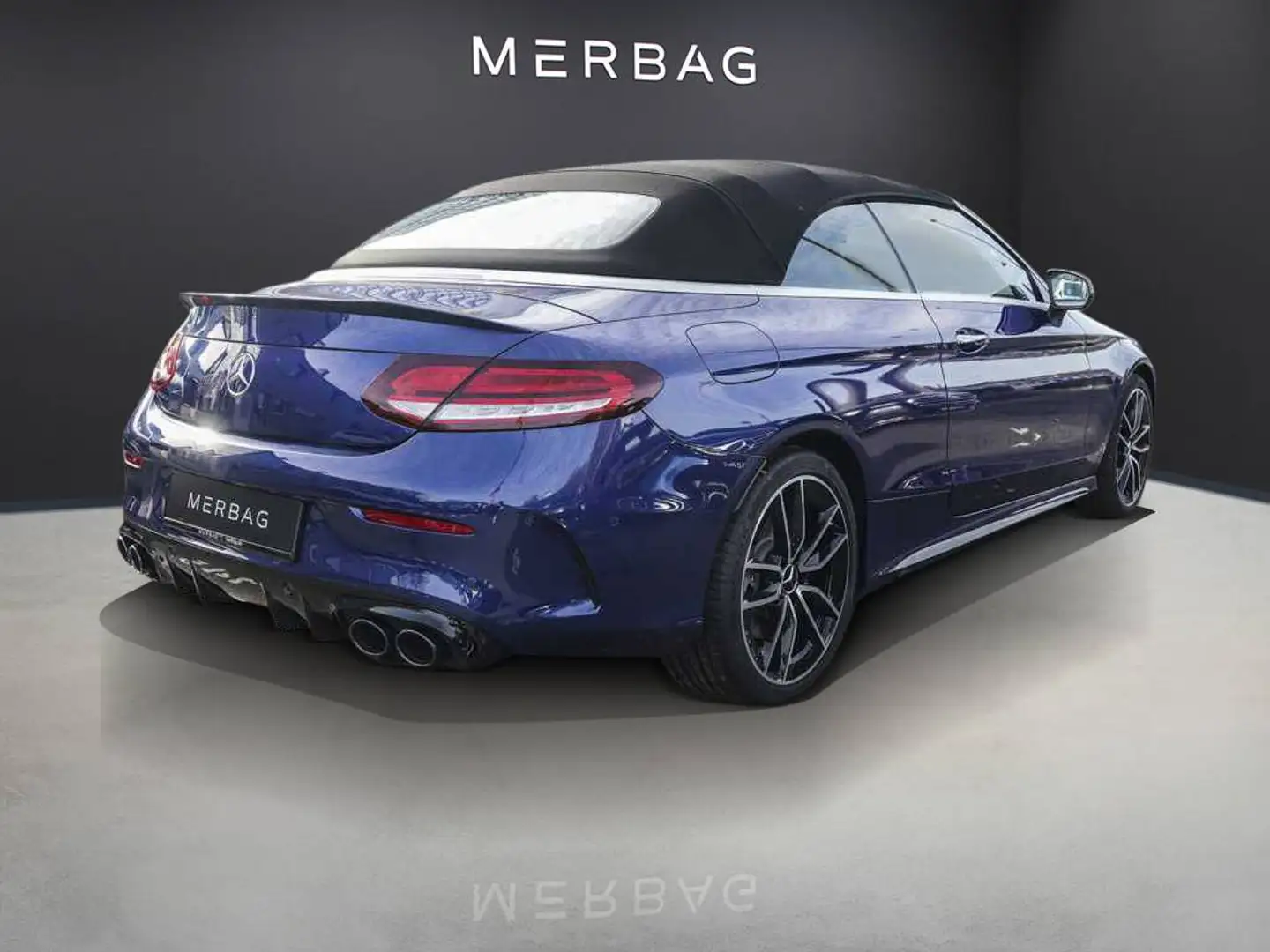 Mercedes-Benz C 43 AMG 4xHIGH-END PERFORMANCE-SITZE KAMERA Bleu - 2