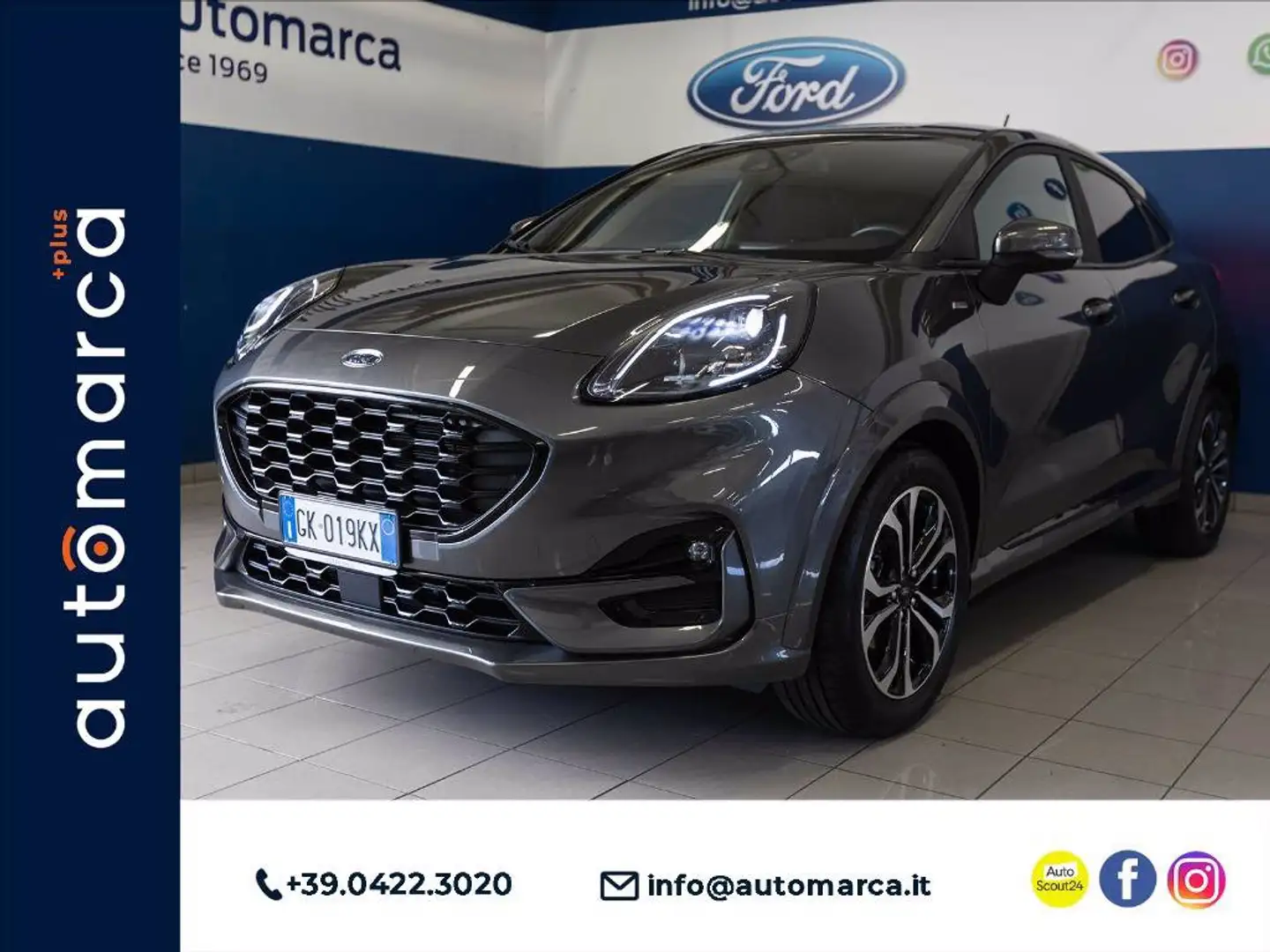 Ford Puma 1.0 ecoboost h ST-Line s&s 125cv Grigio - 1